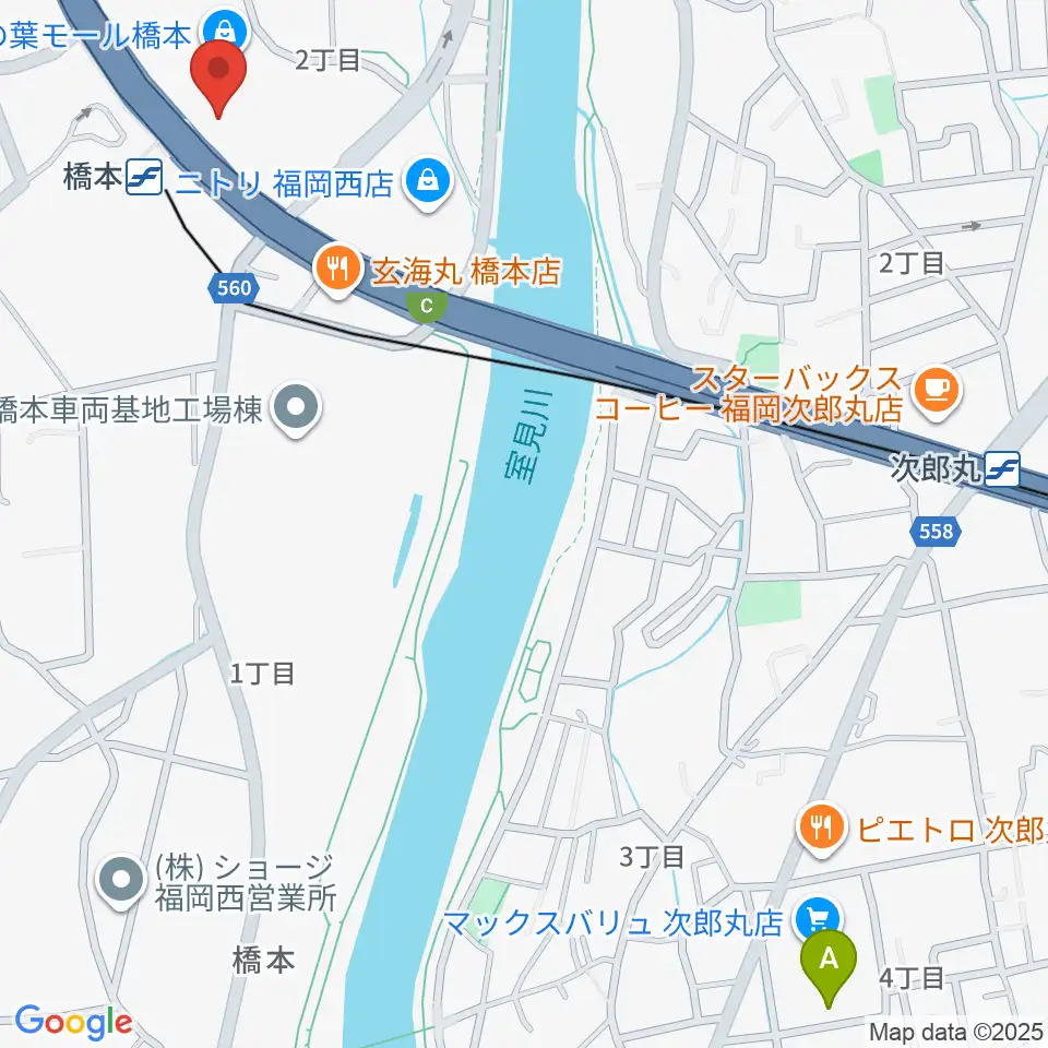 JEUGIAカルチャーセンター 木の葉モール橋本周辺のホテル一覧地図