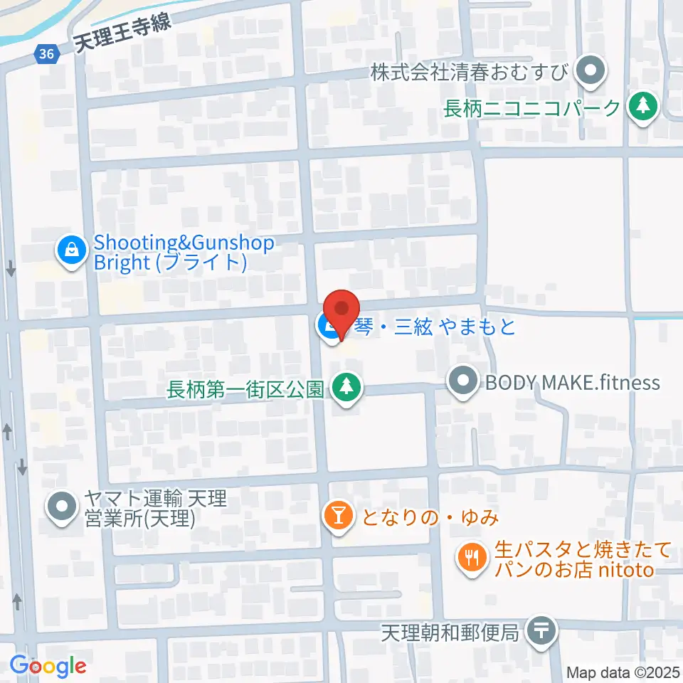 琴・三絃やまもと周辺のホテル一覧地図