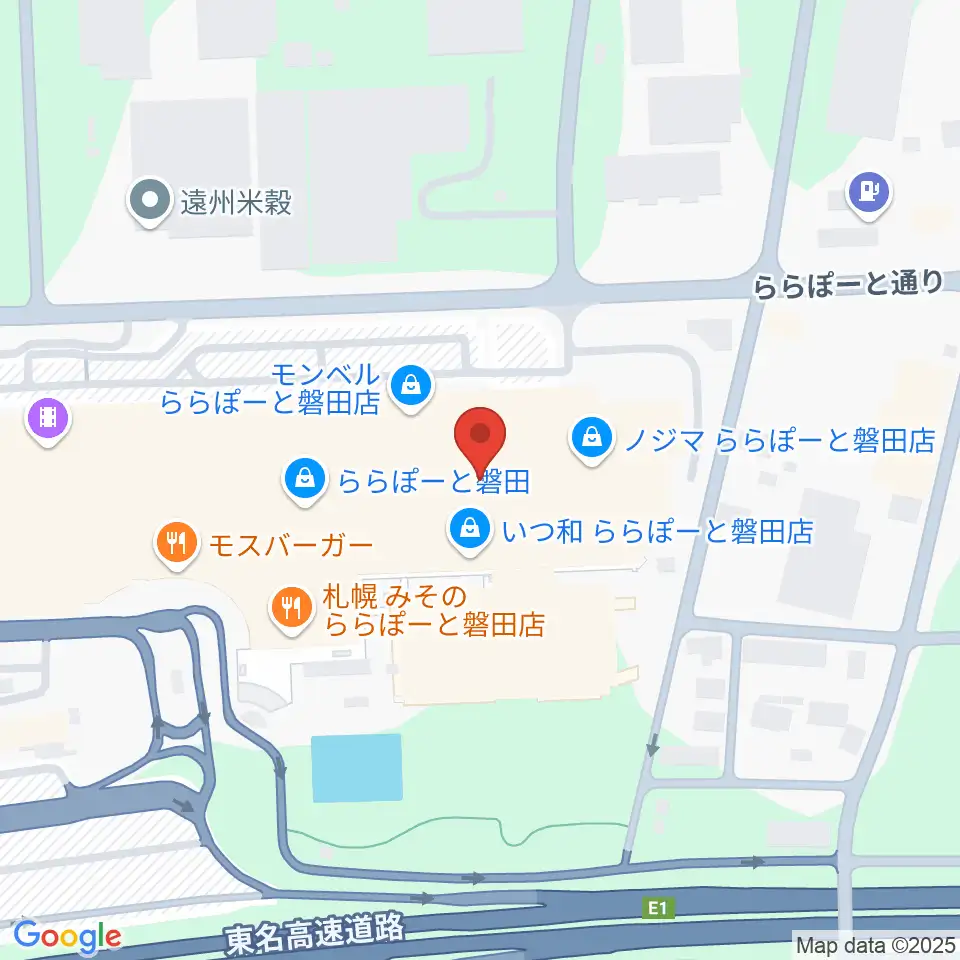 タワーレコード ららぽーと磐田店周辺のホテル一覧地図