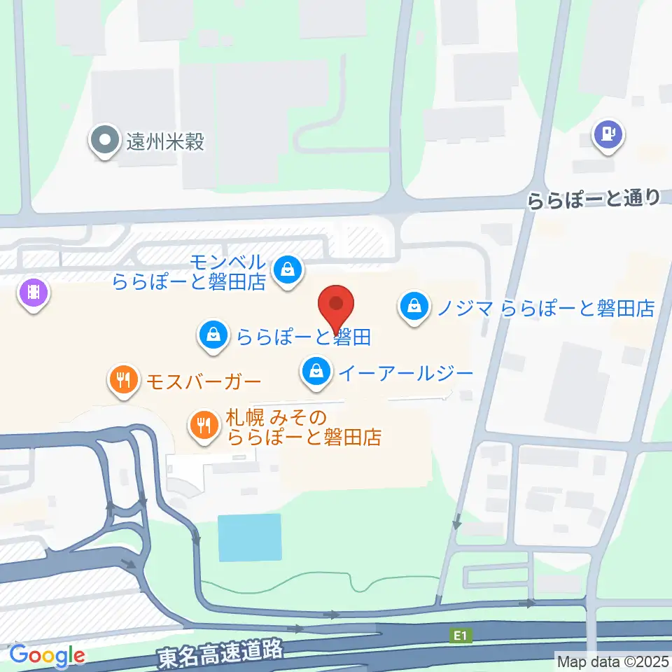 タワーレコード ららぽーと磐田店周辺のホテル一覧地図