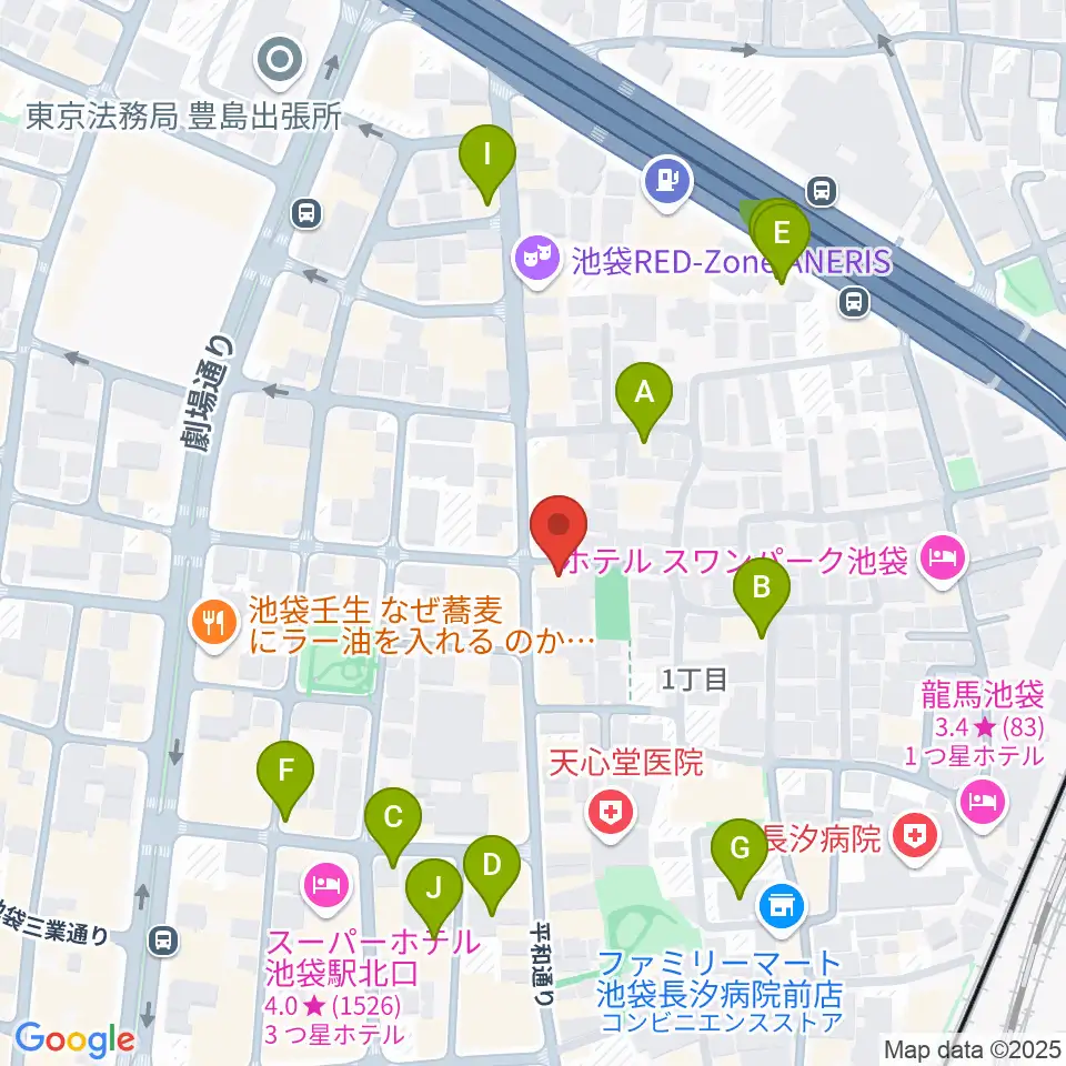 SOMETHIN' Jazz Club周辺のホテル一覧地図