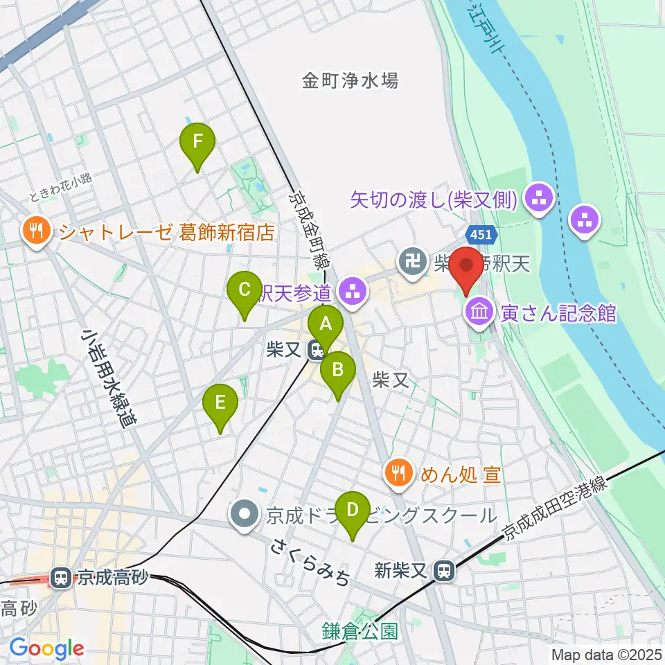 山本亭周辺のホテル一覧地図