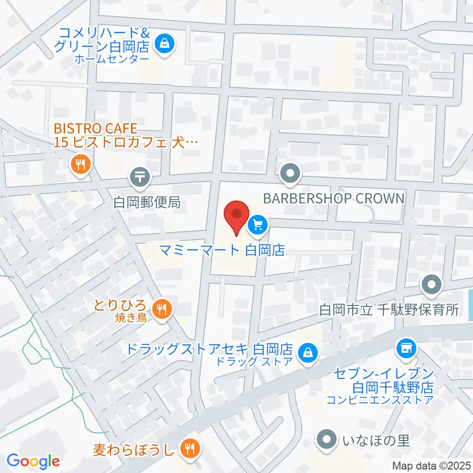 昭和楽器 白岡センター周辺のホテル一覧地図