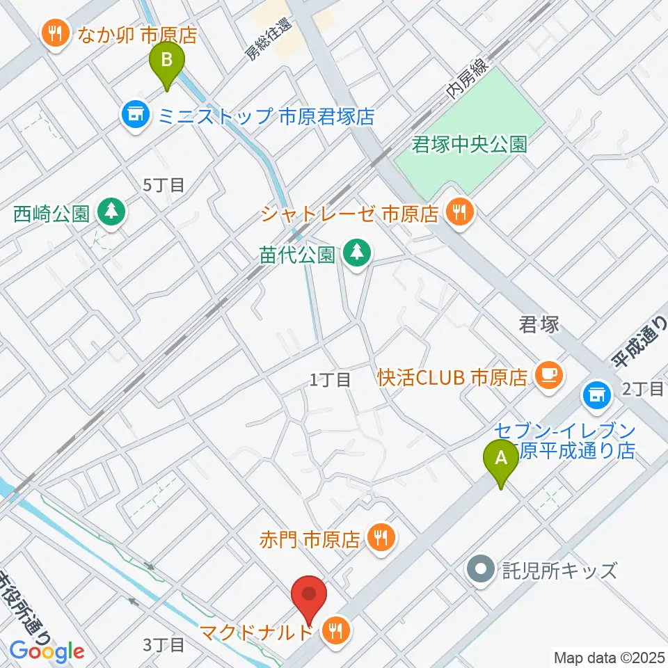 あいカルチャー周辺のホテル一覧地図