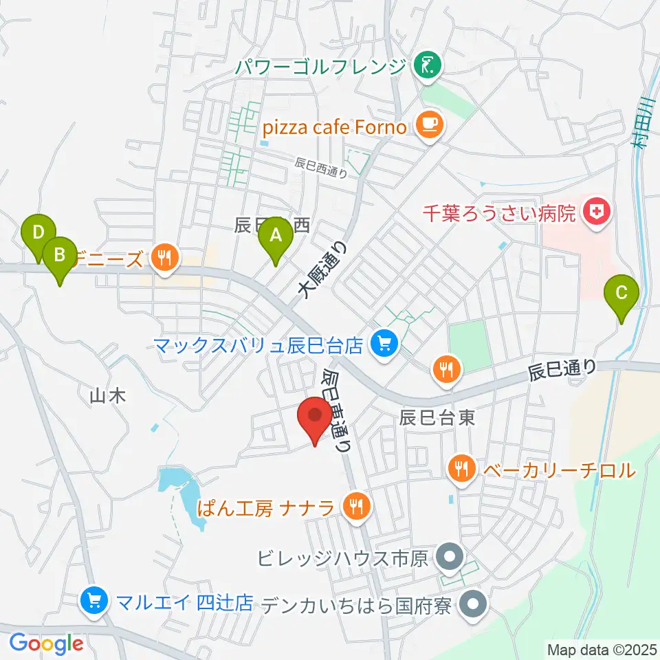 ブリージン・ミュージック周辺のホテル一覧地図
