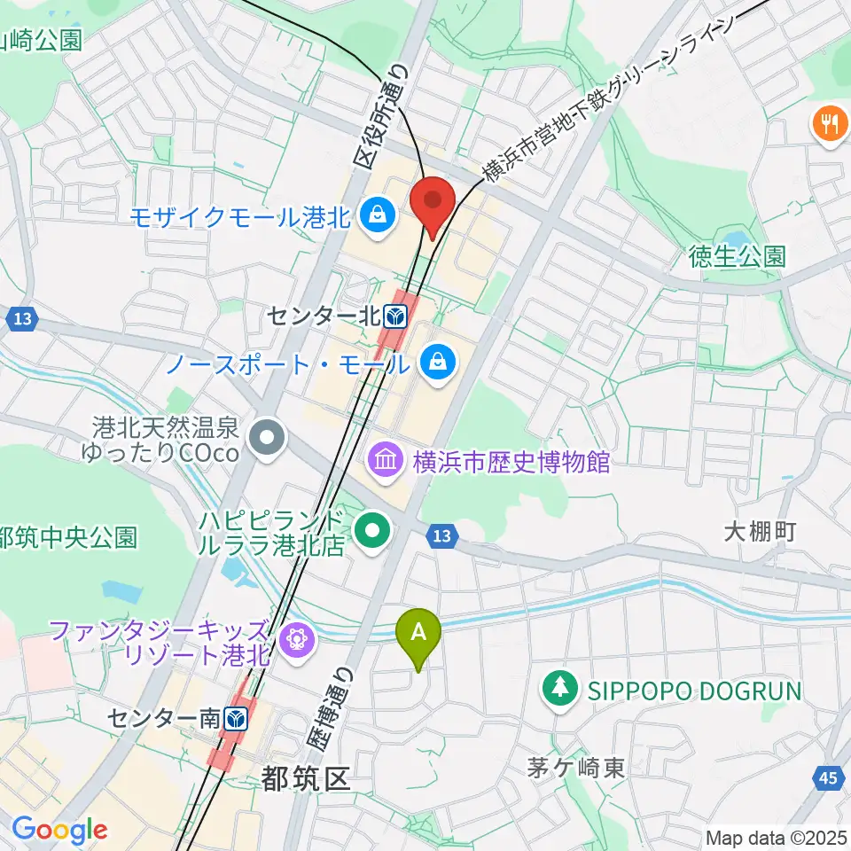 横浜YTJホール周辺のホテル一覧地図
