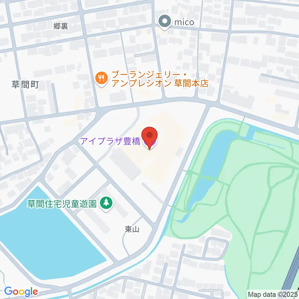 アイプラザ豊橋周辺のホテル一覧地図