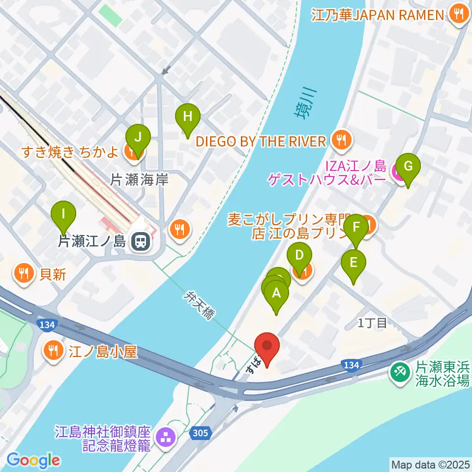 虎丸座周辺のホテル一覧地図