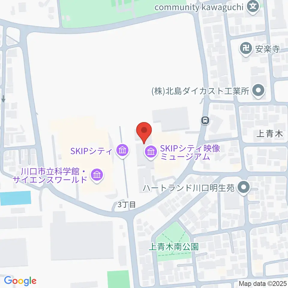 SKIPシティ彩の国ビジュアルプラザ周辺のホテル一覧地図