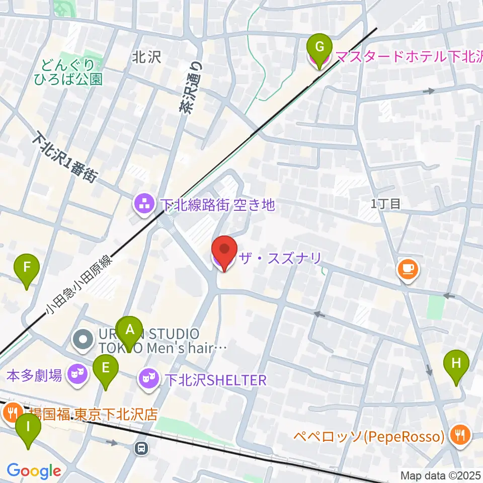 シアター711周辺のホテル一覧地図