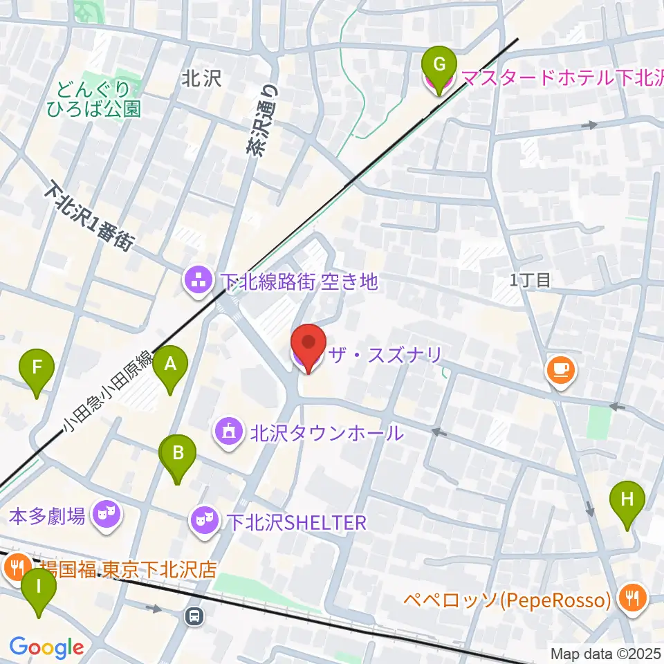 シアター711周辺のホテル一覧地図