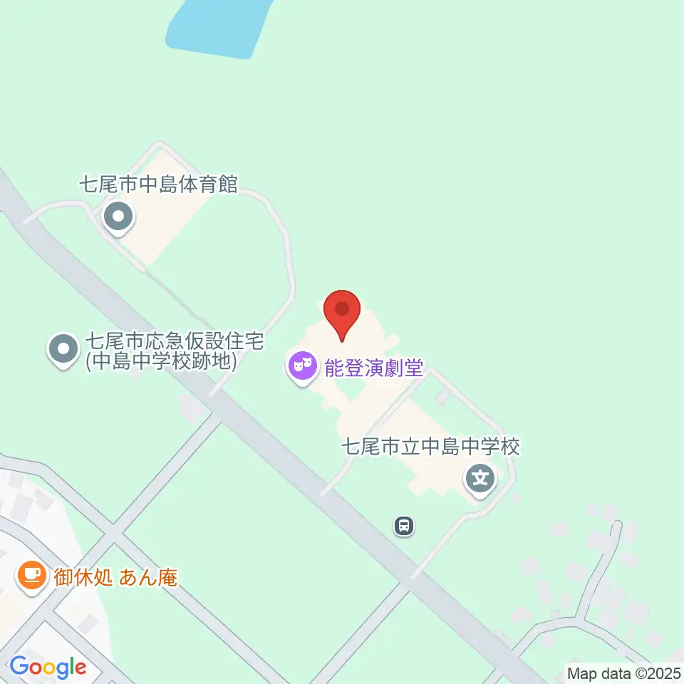 能登演劇堂周辺のホテル一覧地図
