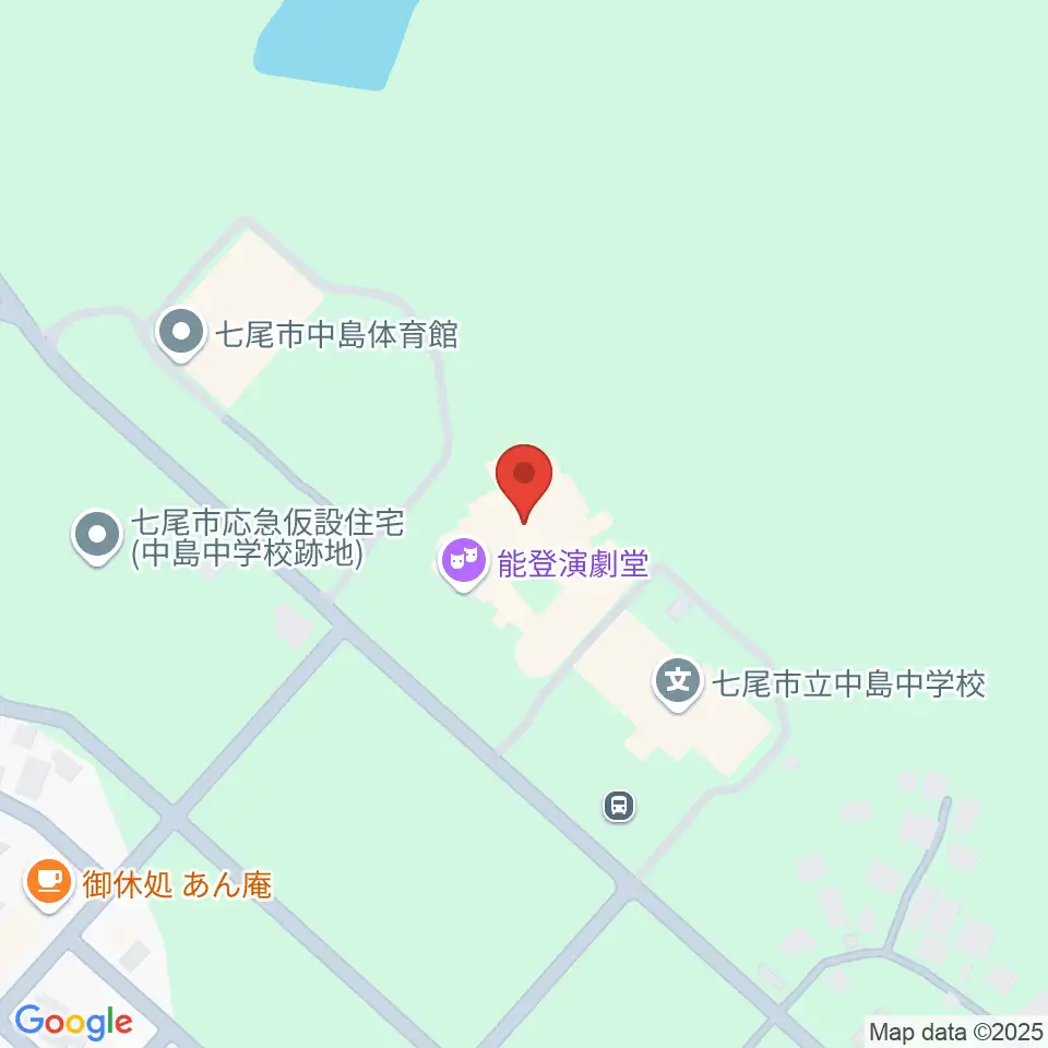 能登演劇堂周辺のホテル一覧地図