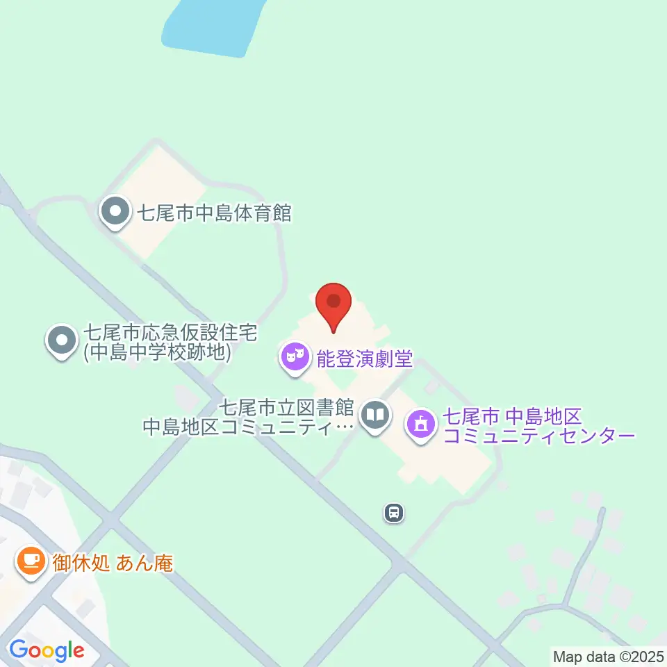 能登演劇堂周辺のホテル一覧地図