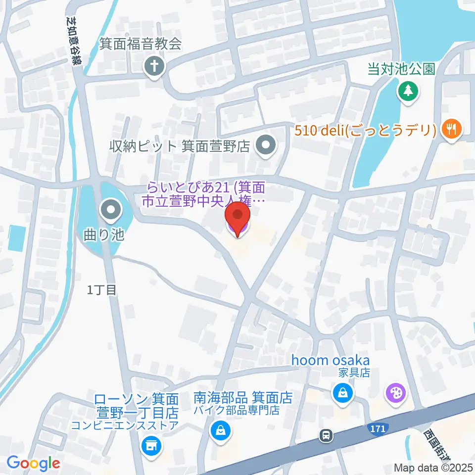 らいとぴあ21周辺のホテル一覧地図