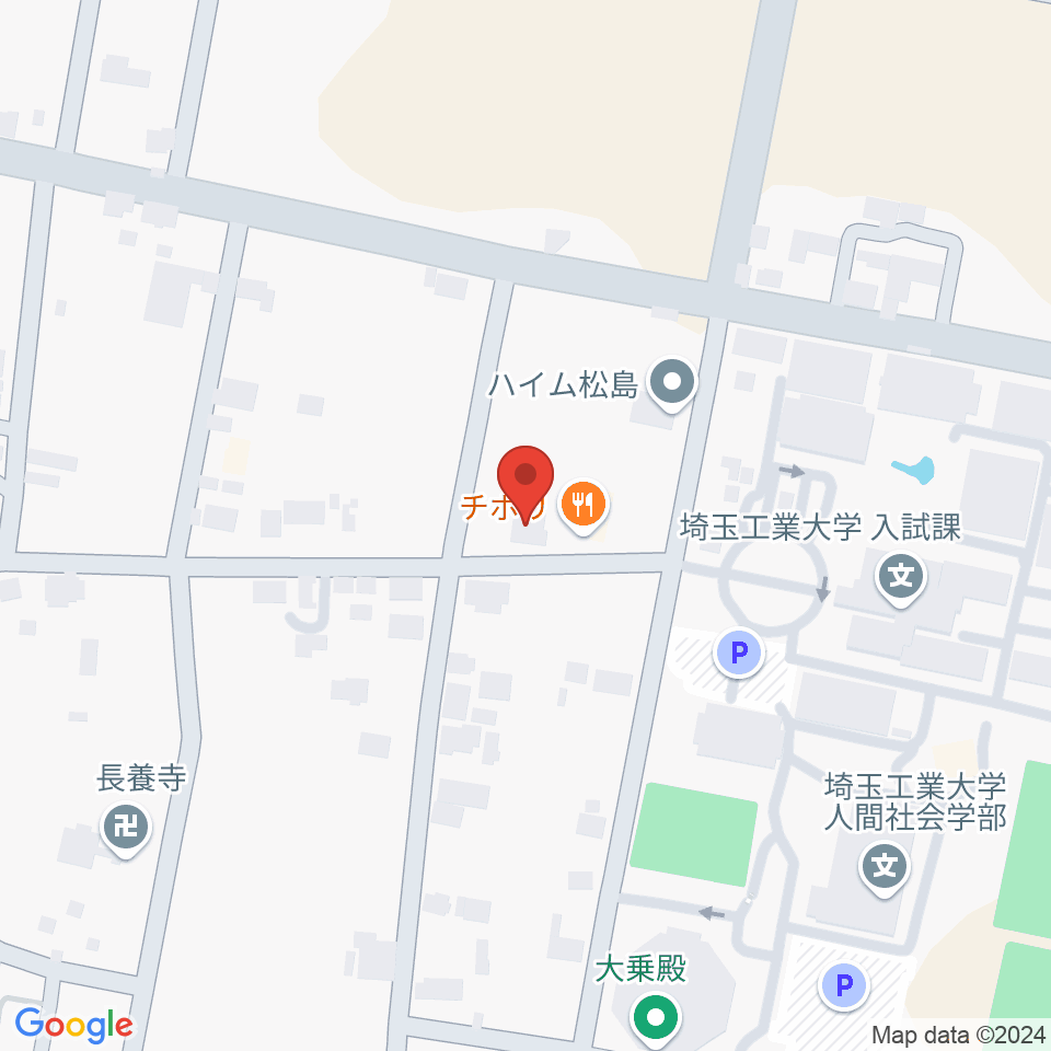 久保田ピアノ教室周辺のホテル一覧地図