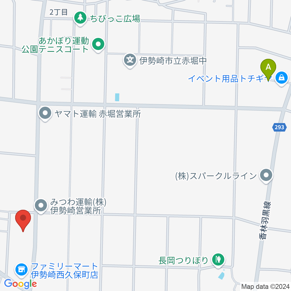 ワイズスタジオ周辺のホテル一覧地図