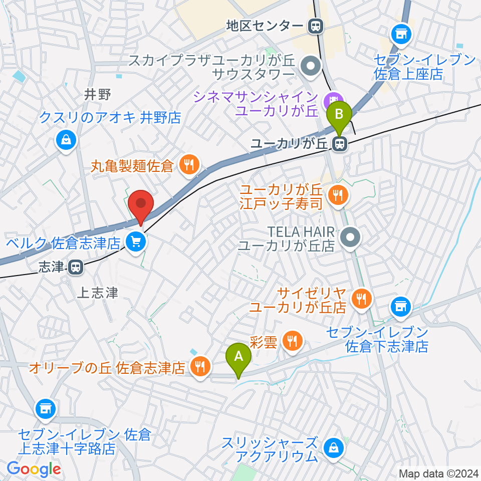 Sound Stream sakura周辺のホテル一覧地図