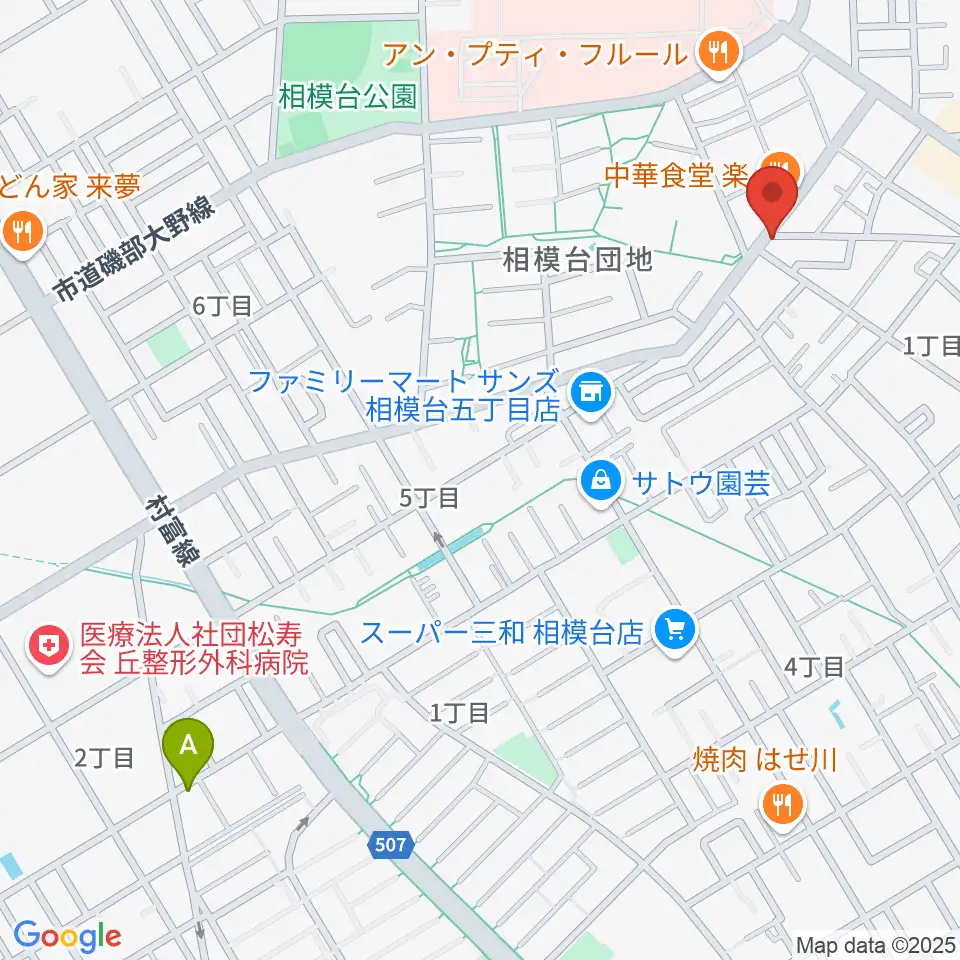 相模原T☆ROCKS周辺のホテル一覧地図