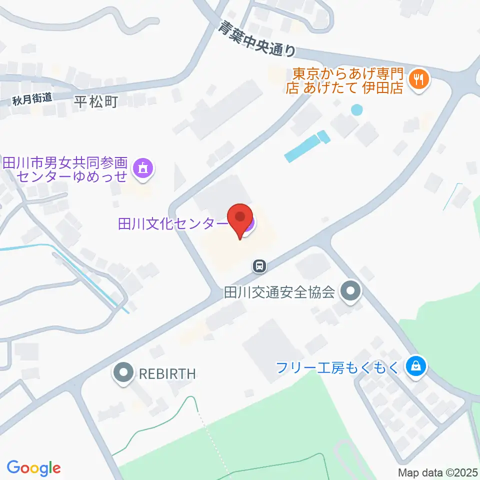 田川文化センター周辺のホテル一覧地図