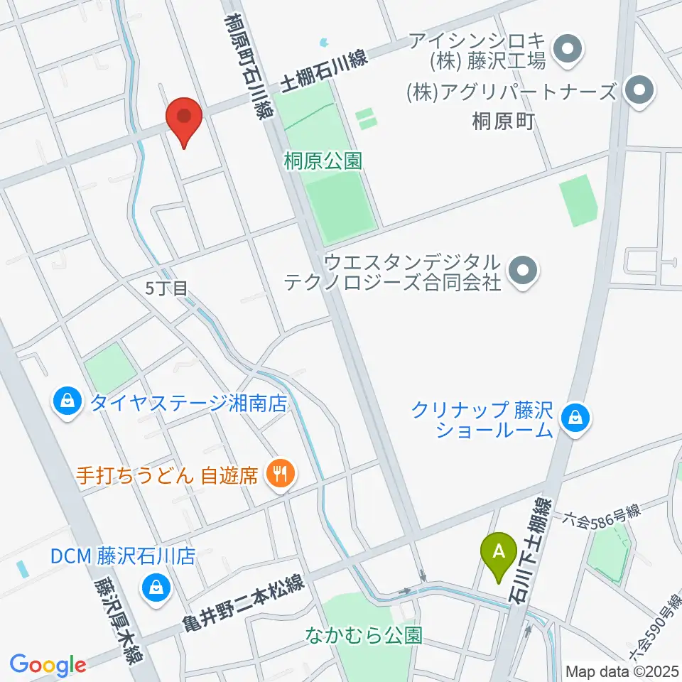 富士楽器 湘南台ショールーム周辺のホテル一覧地図