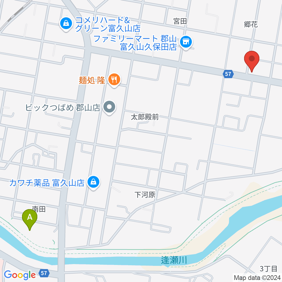 STUDIO WIN周辺のホテル一覧地図