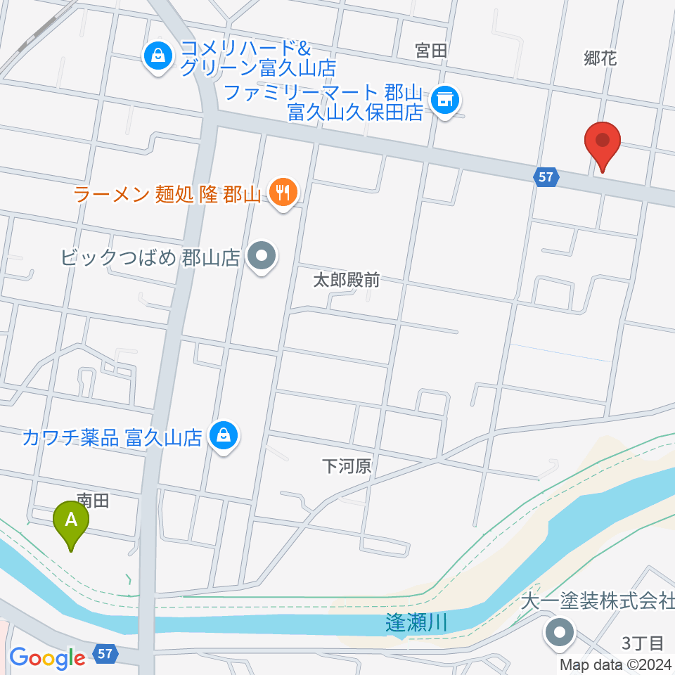 STUDIO WIN周辺のホテル一覧地図