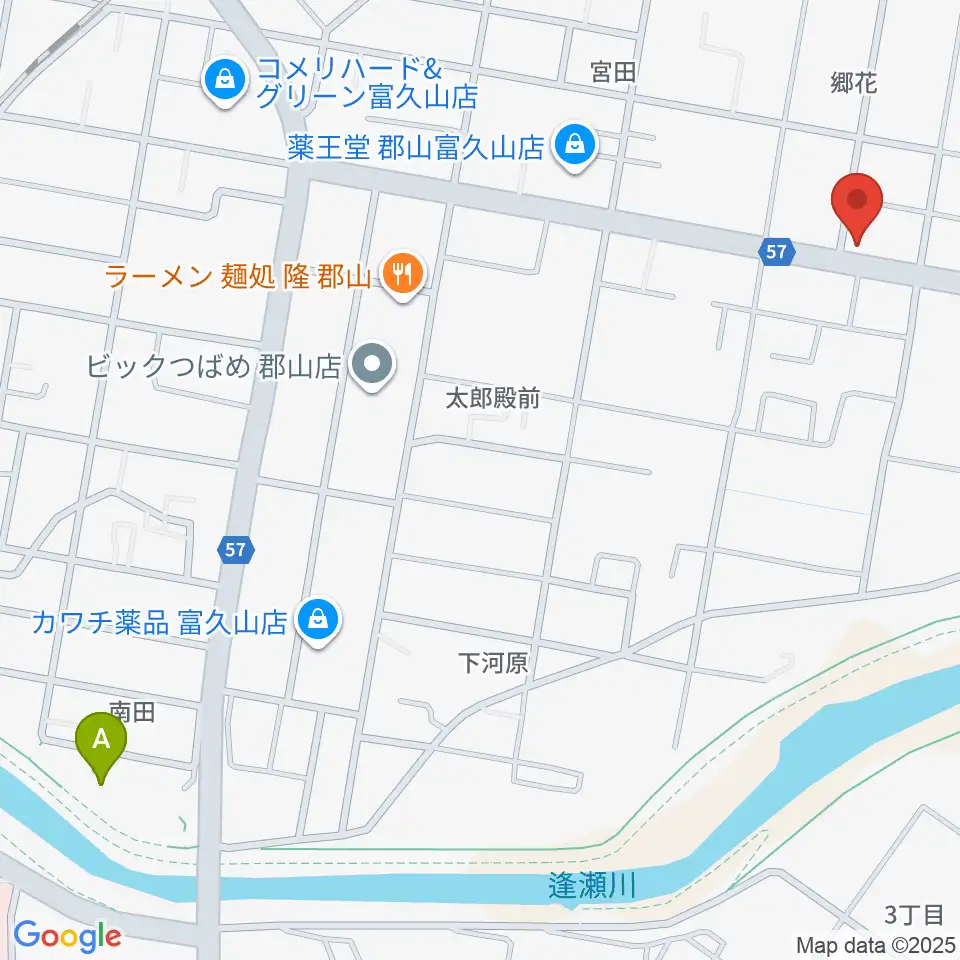 STUDIO WIN周辺のホテル一覧地図
