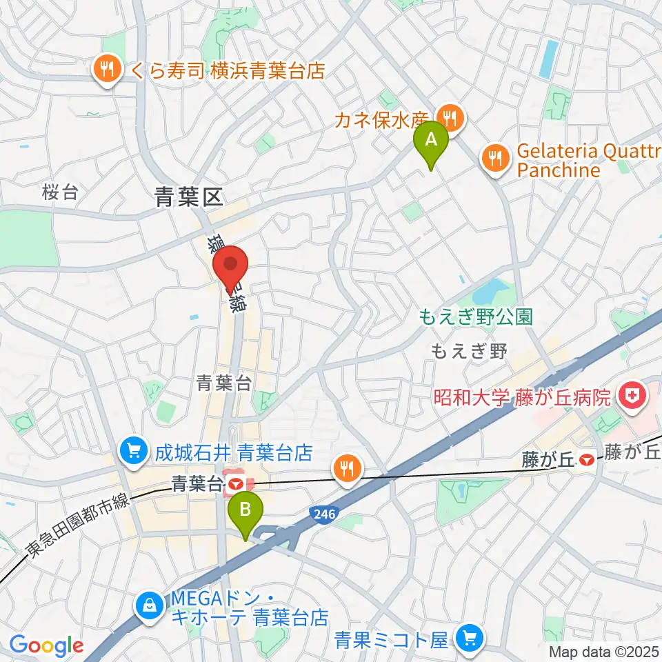 Tomo音楽教室周辺のホテル一覧地図