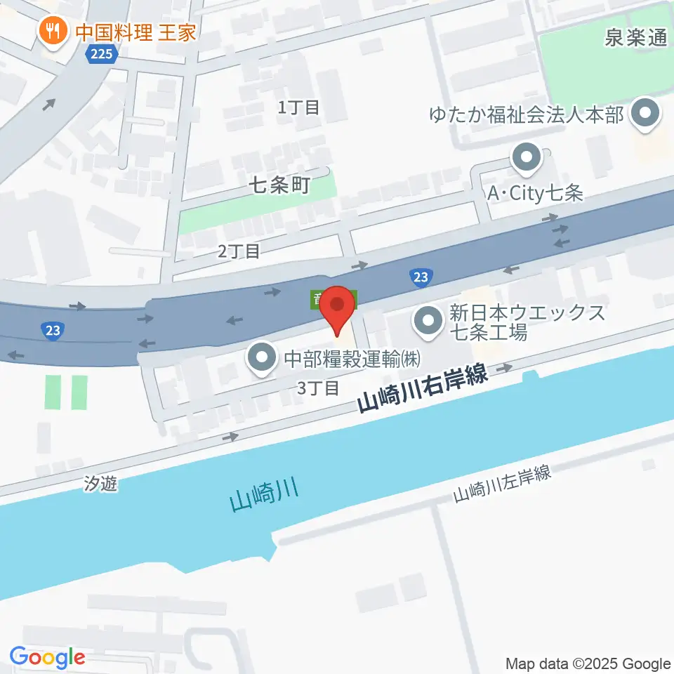 JB HALL周辺のホテル一覧地図