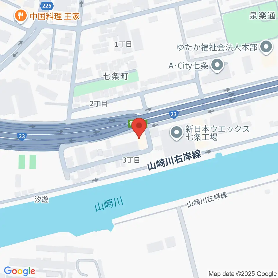 JB HALL周辺のホテル一覧地図