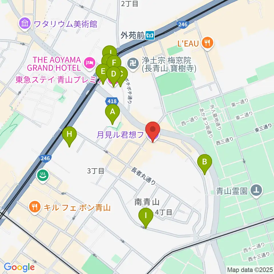 月見ル君想フ周辺のホテル一覧地図