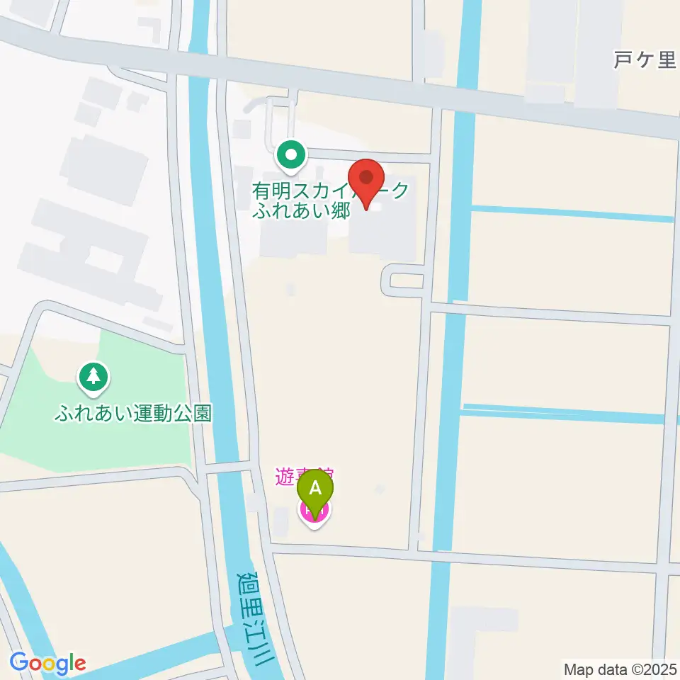 有明スカイパーク ふれあい郷周辺のホテル一覧地図