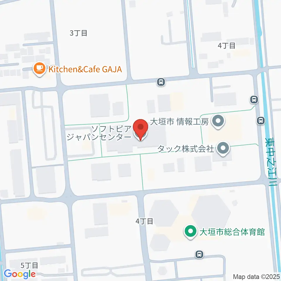 ソフトピアジャパンセンター周辺のホテル一覧地図