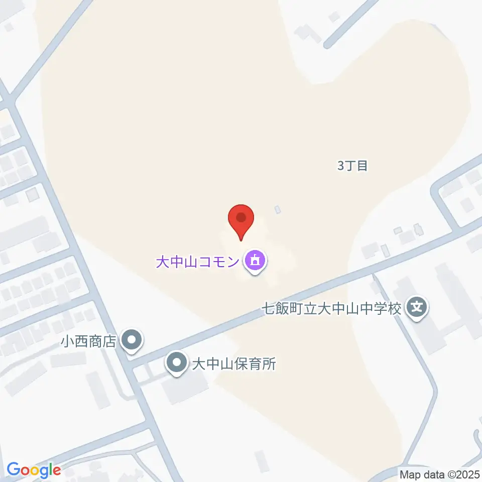 大中山コモン周辺のホテル一覧地図