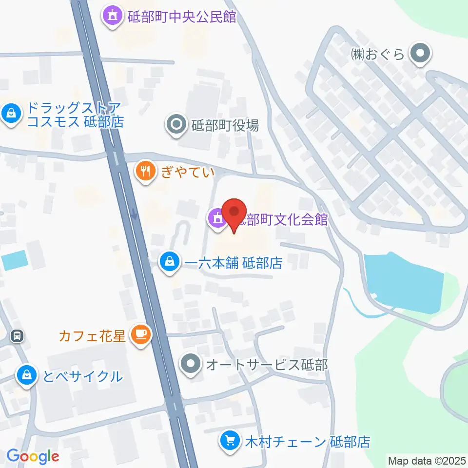 砥部町文化会館周辺のホテル一覧地図