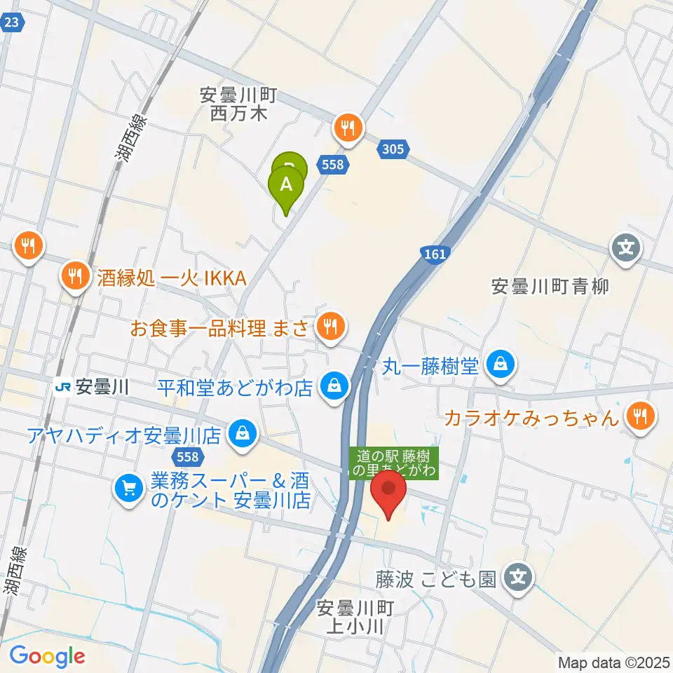 藤樹の里文化芸術会館周辺のホテル一覧地図