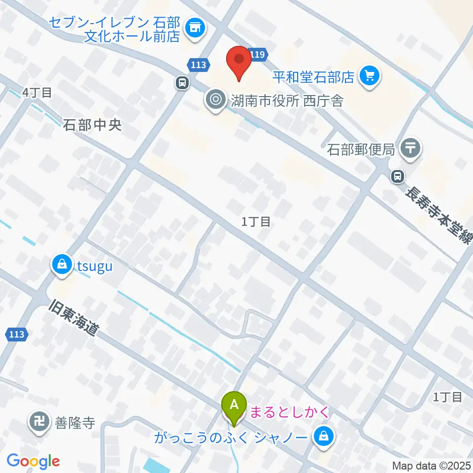 石部文化ホール周辺のホテル一覧地図