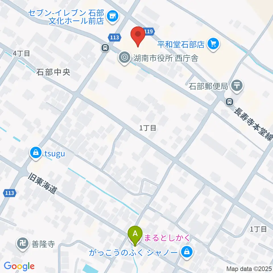 石部文化ホール周辺のホテル一覧地図