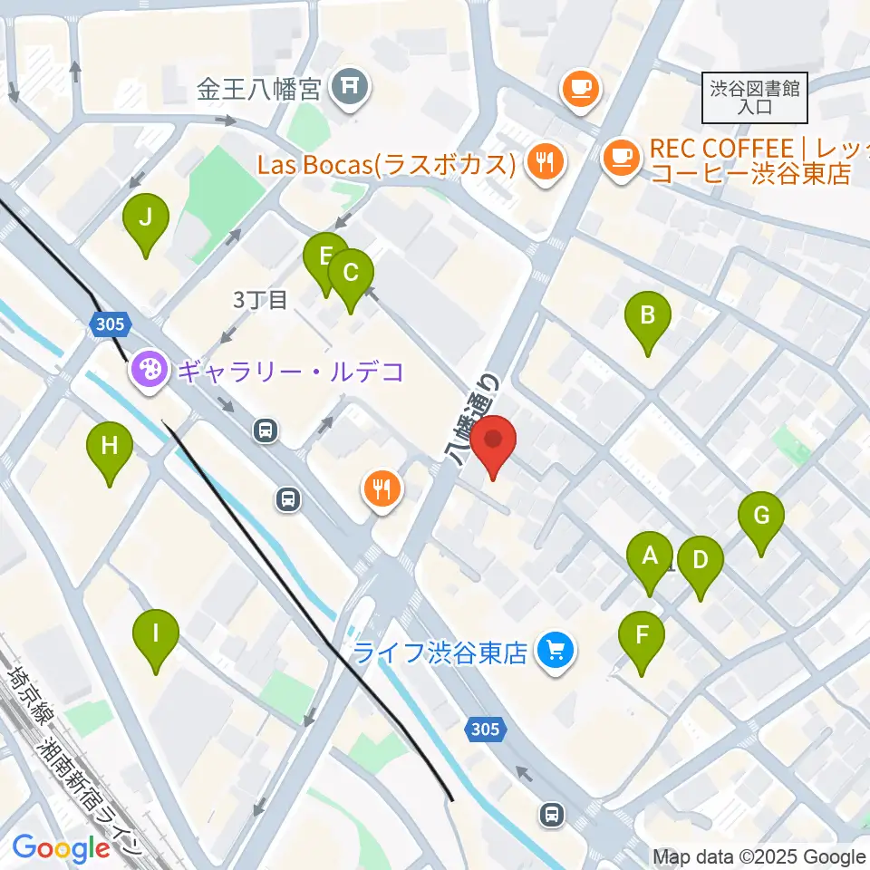 Studio S&S周辺のホテル一覧地図