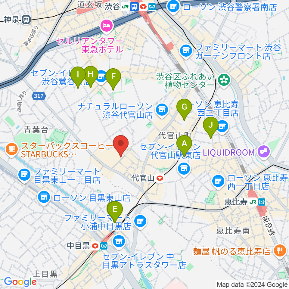 T-SITE GARDEN GALLERY周辺のホテル一覧地図