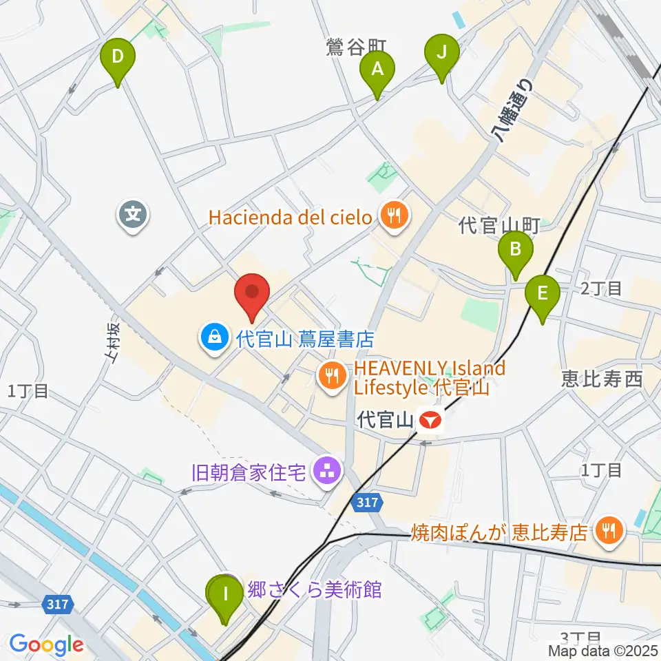 T-SITE GARDEN GALLERY周辺のホテル一覧地図