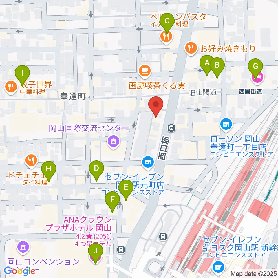 マレット音楽塾周辺のホテル一覧地図