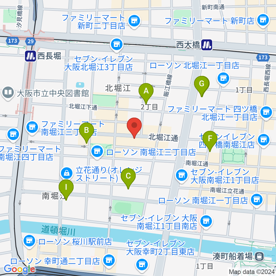 Corner Stone Bar周辺のホテル一覧地図