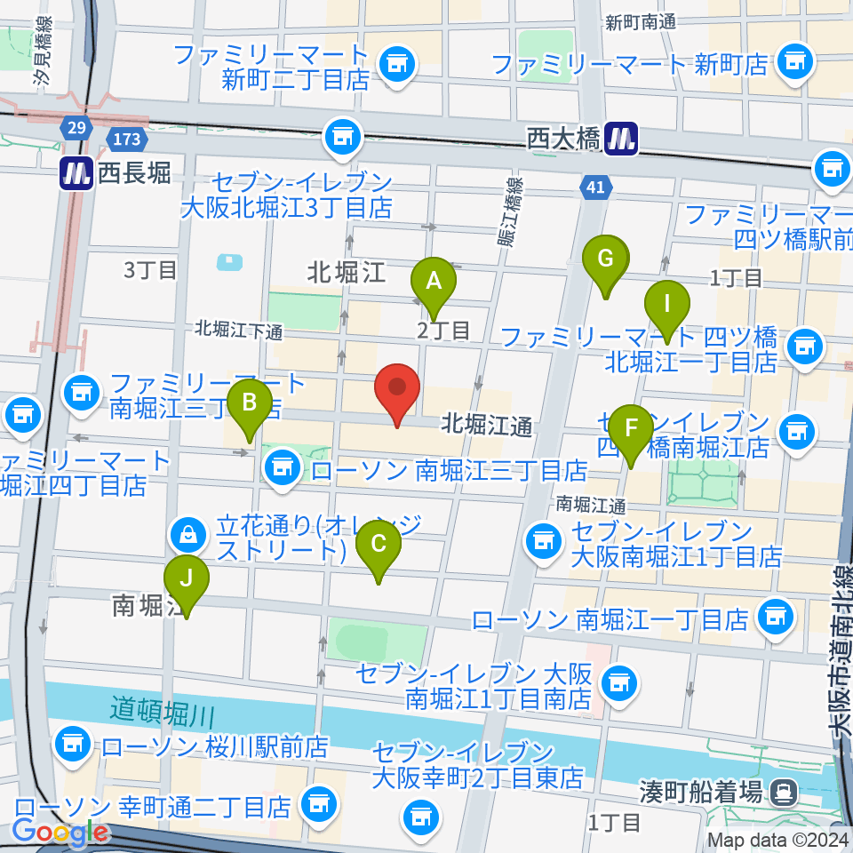 Corner Stone Bar周辺のホテル一覧地図