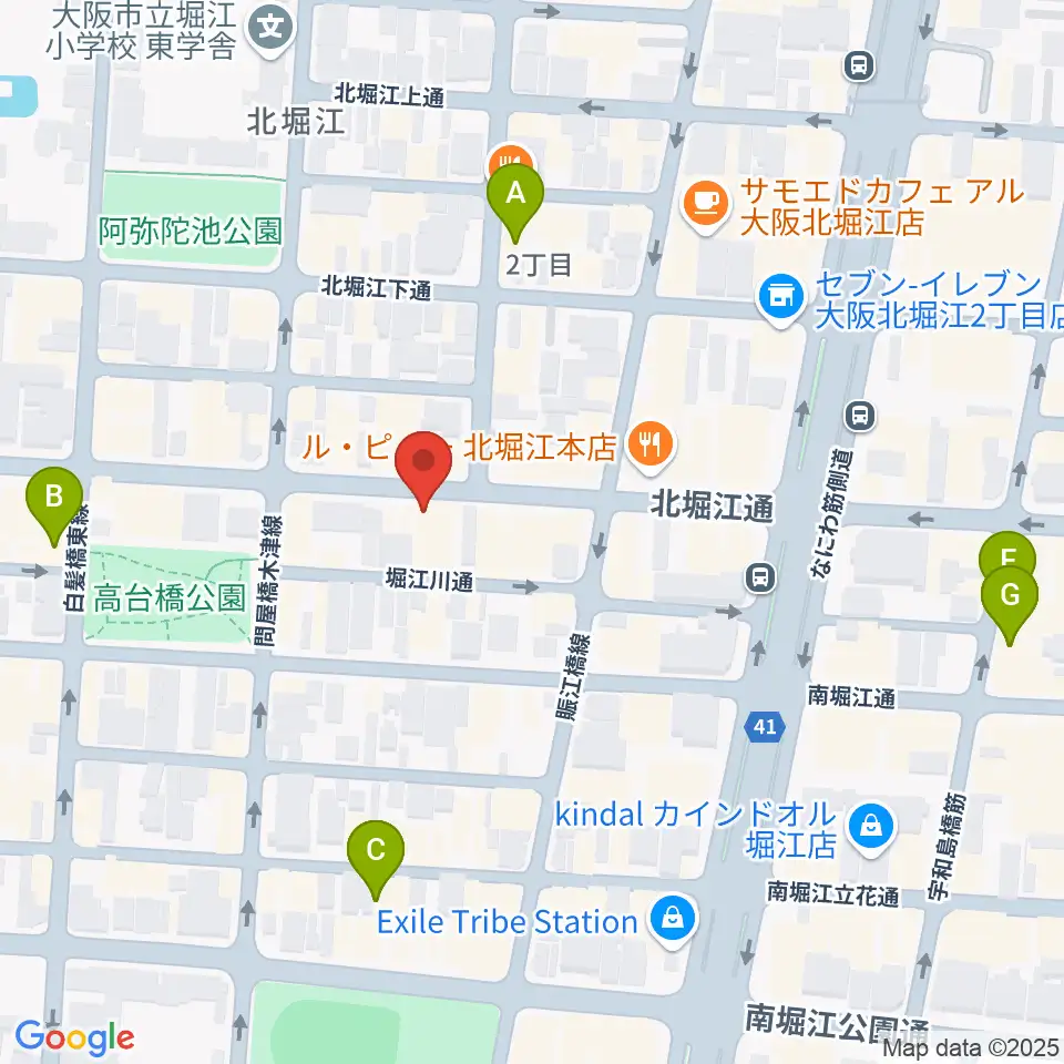 Corner Stone Bar周辺のホテル一覧地図