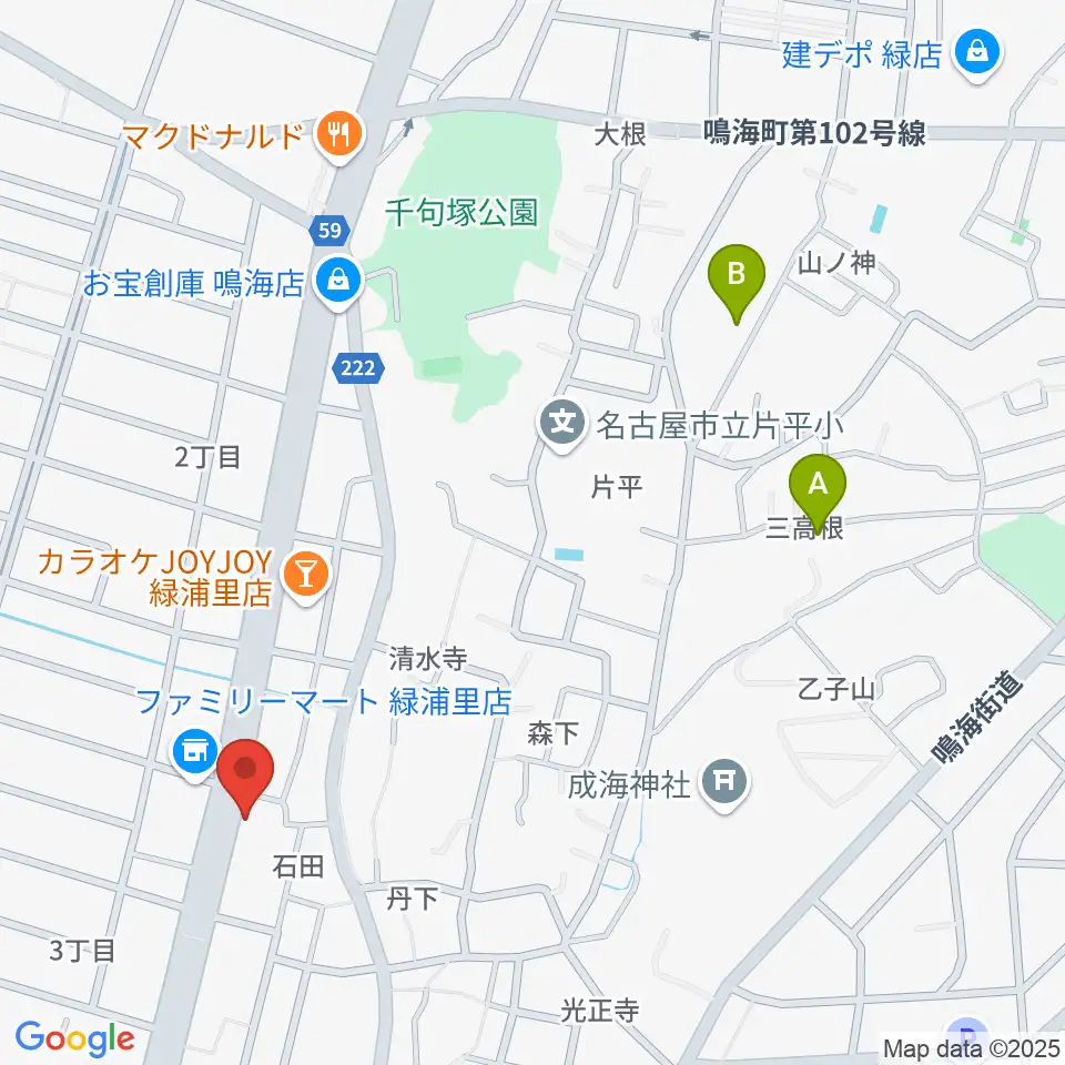 ギャラリーみふね 風の音周辺のホテル一覧地図