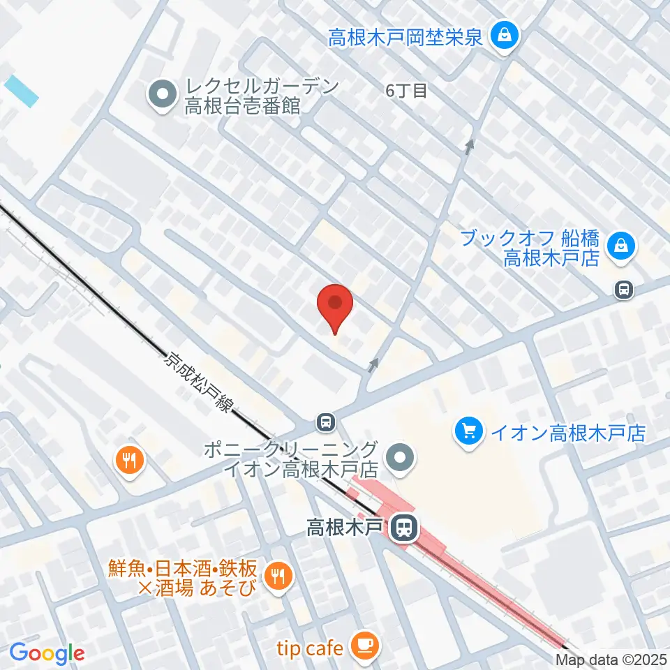 スタジオハイブリッジ周辺のホテル一覧地図