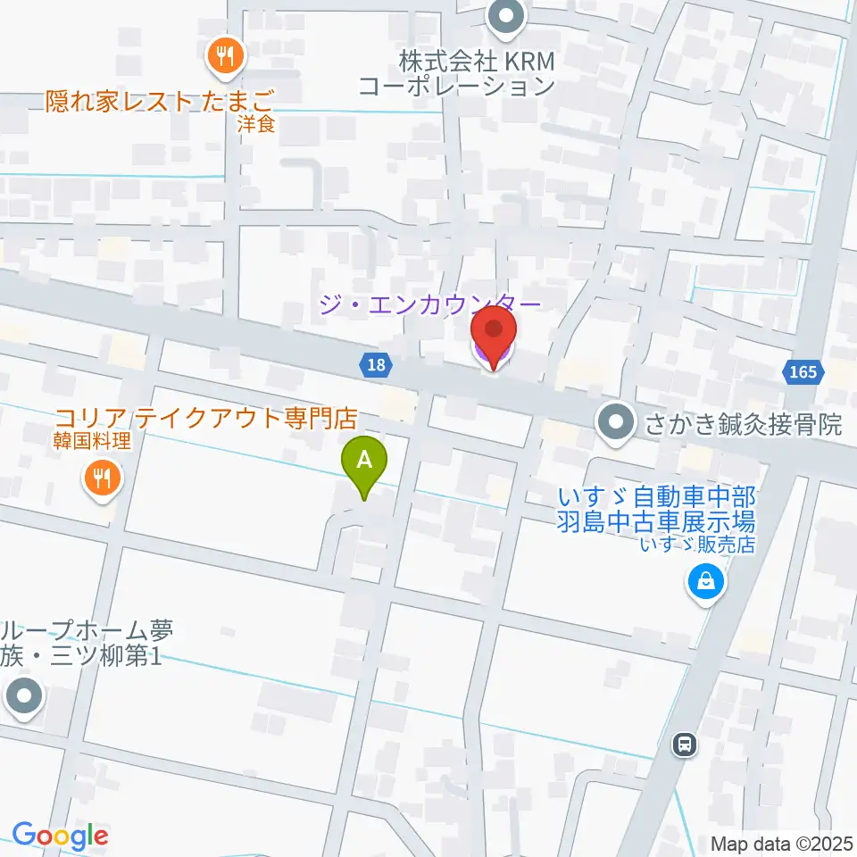 ジ・エンカウンター周辺のホテル一覧地図