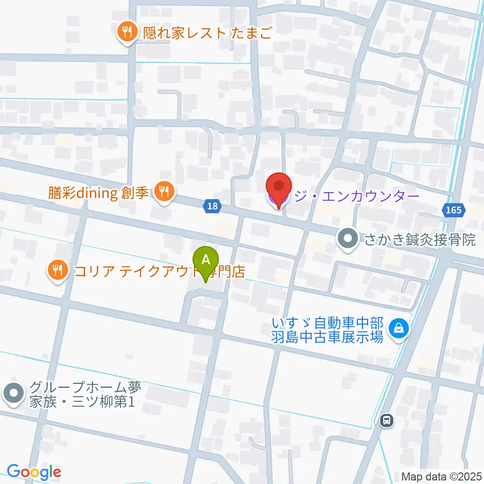 ジ・エンカウンター周辺のホテル一覧地図